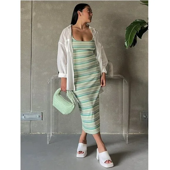 Steve Madden Kane Sandal Leather Platform High Heel Chunky Block 70s 1970s Disco - Picture 5 of 11